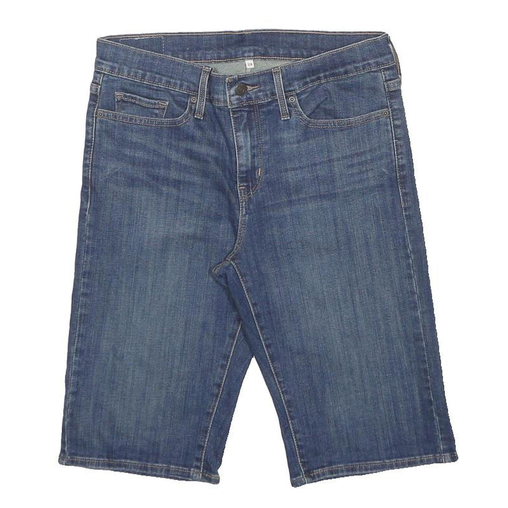 LEVI'S Mens Denim Blue Casual Shorts M W30 Classic Fit Cotton Blend