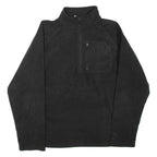STARTER Mens Fleece Black 1/2 Zip L