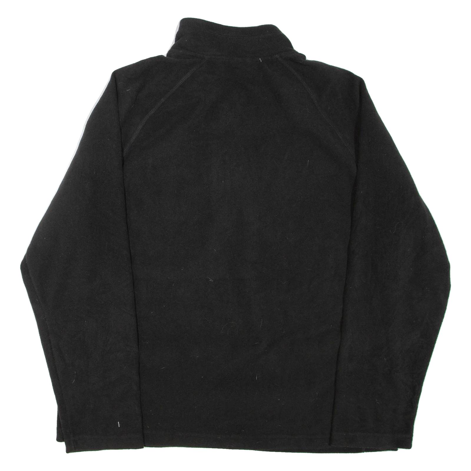 STARTER Mens Fleece Black 1/2 Zip L
