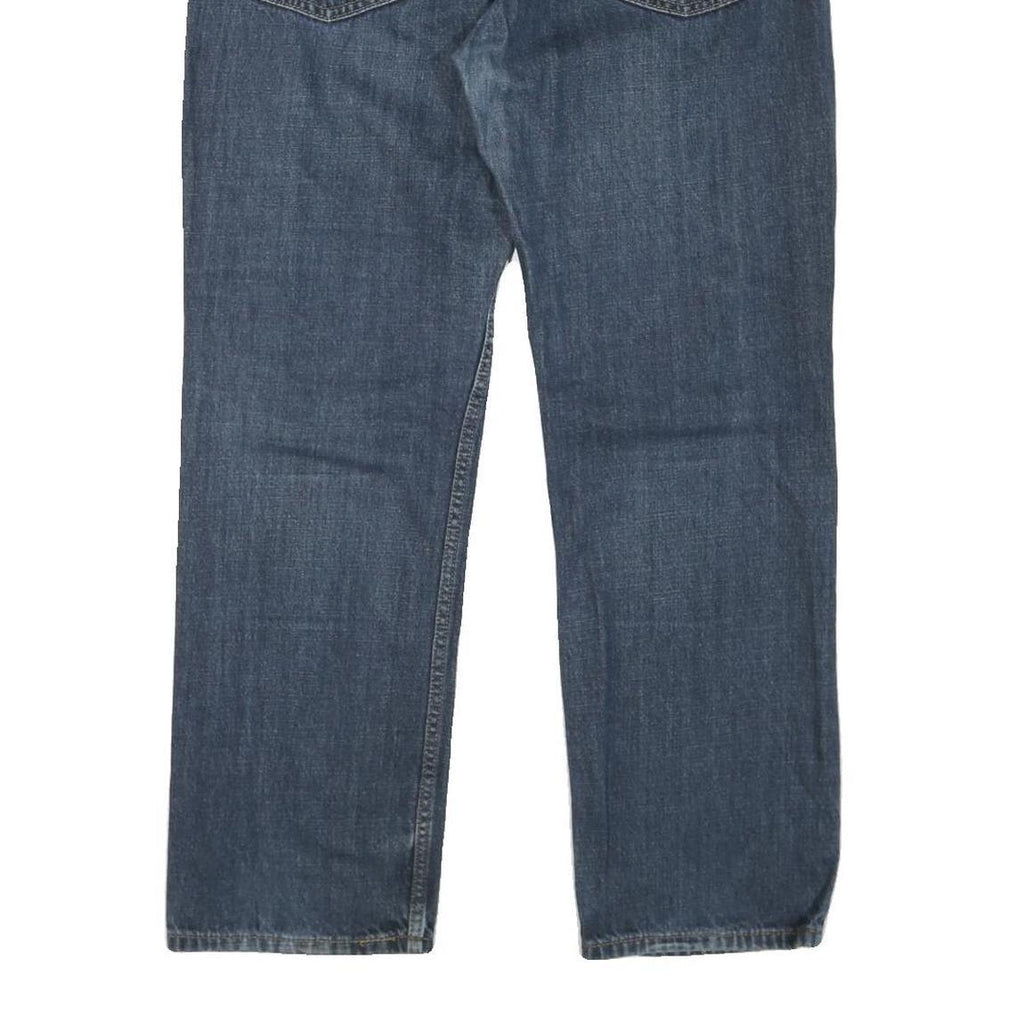 LEVI'S 514 Mens Jeans Blue Classic Straight Denim Medium W36 L30 Button Cotton