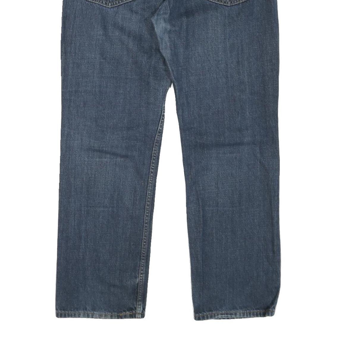 LEVI'S 514 Mens Jeans Blue Classic Straight Denim Medium W36 L30 Button Cotton