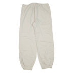 Womens Trousers Beige Regular Tapered Linen W32 L30