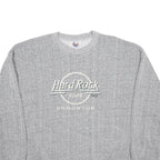 HARD ROCK CAFE Womens Grey Hard Rock Edmonton Crew Neck XL Sweatshirt Casual
