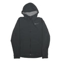 NIKE Mens Black Hoodie Full Zip M Athletic Sportswear Lightweight Sweatshirt