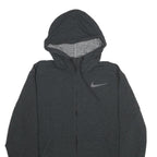 NIKE Mens Black Hoodie Full Zip M Athletic Sportswear Lightweight Sweatshirt