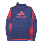 ADIDAS 15/16 Manchester United 1/4 Zip Training Top Mens Blue Track Jacket S
