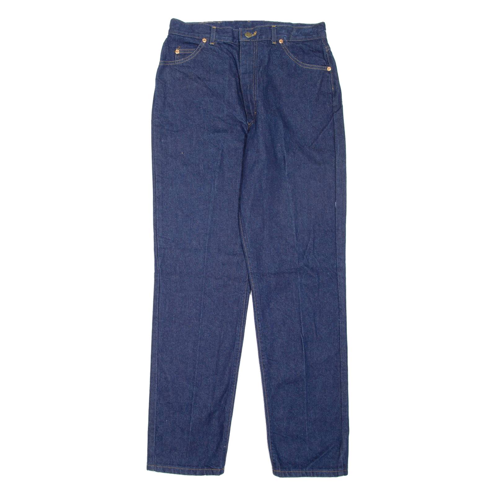 LEE Womens Jeans Blue Regular Mom W30 L31