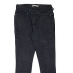 LEVI'S 711 Womens Jeans Black Slim Skinny W29 L26