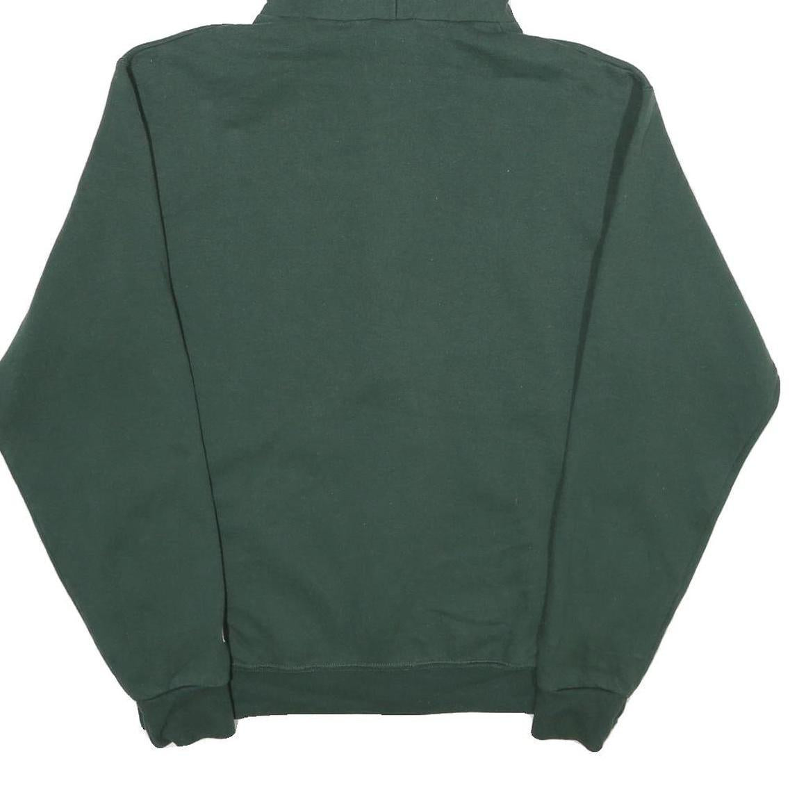 CHAMPION Mens Green Kennebunkport Maine Full Zip Hoodie M Cotton Blend