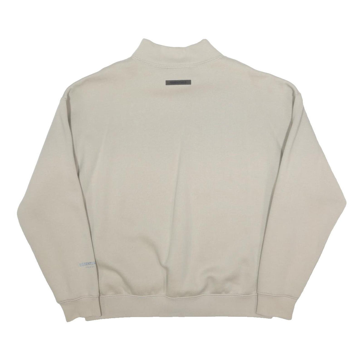 FEAR OF GOD ESSENTIALS Womens Beige Crew Neck L Logo Cotton Sweatshirt