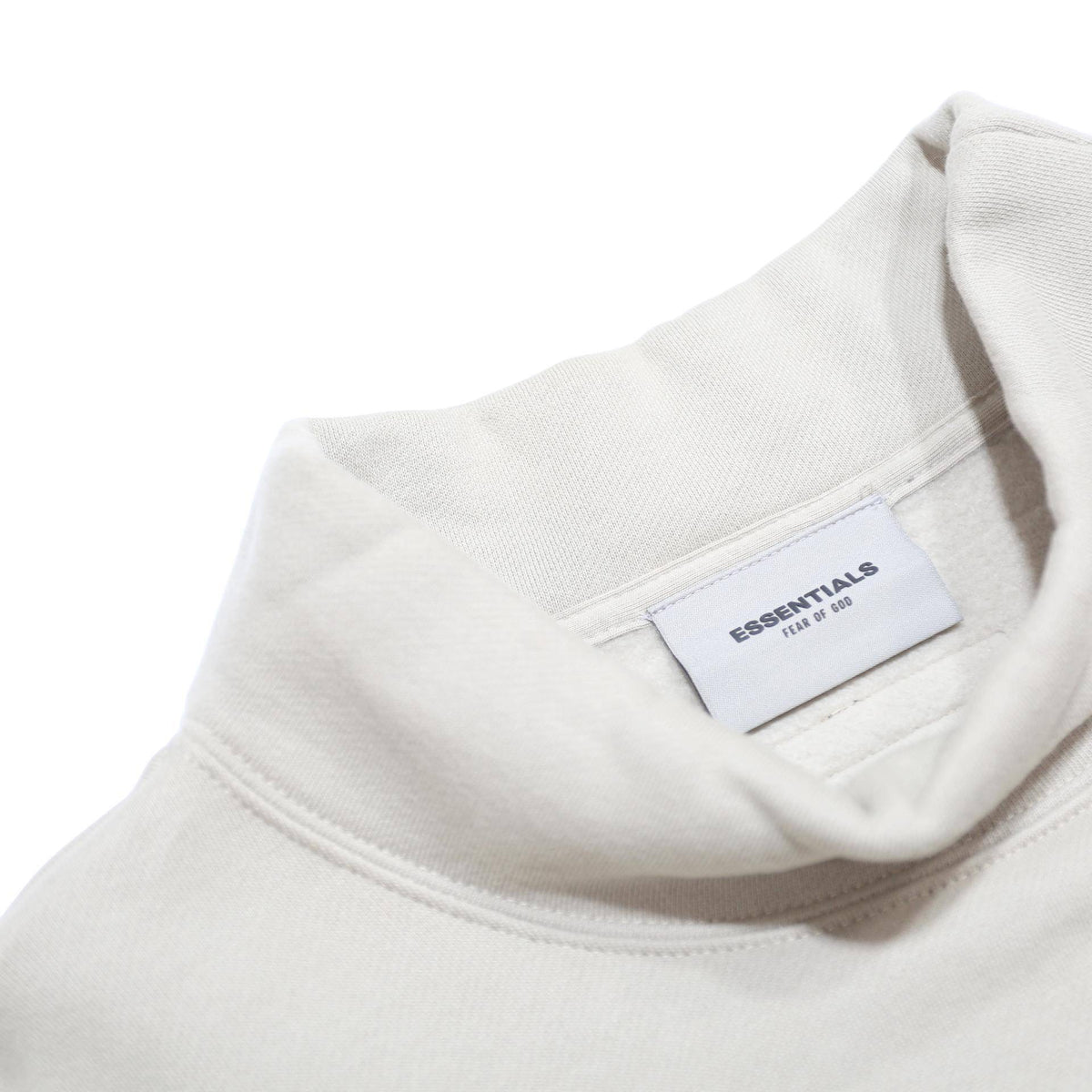 FEAR OF GOD ESSENTIALS Womens Beige Crew Neck L Logo Cotton Sweatshirt