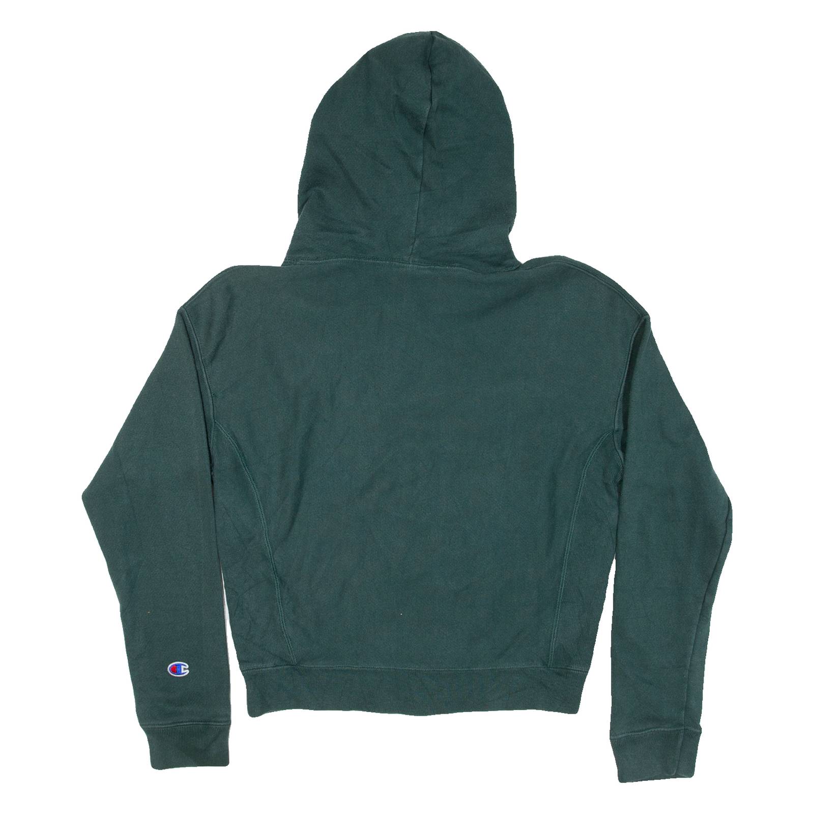 CHAMPION Womens Green Hoodie XS