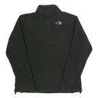 THE NORTH FACE Womens Black Zip Jacket L Polyester Blend Plain Outdoor Casual