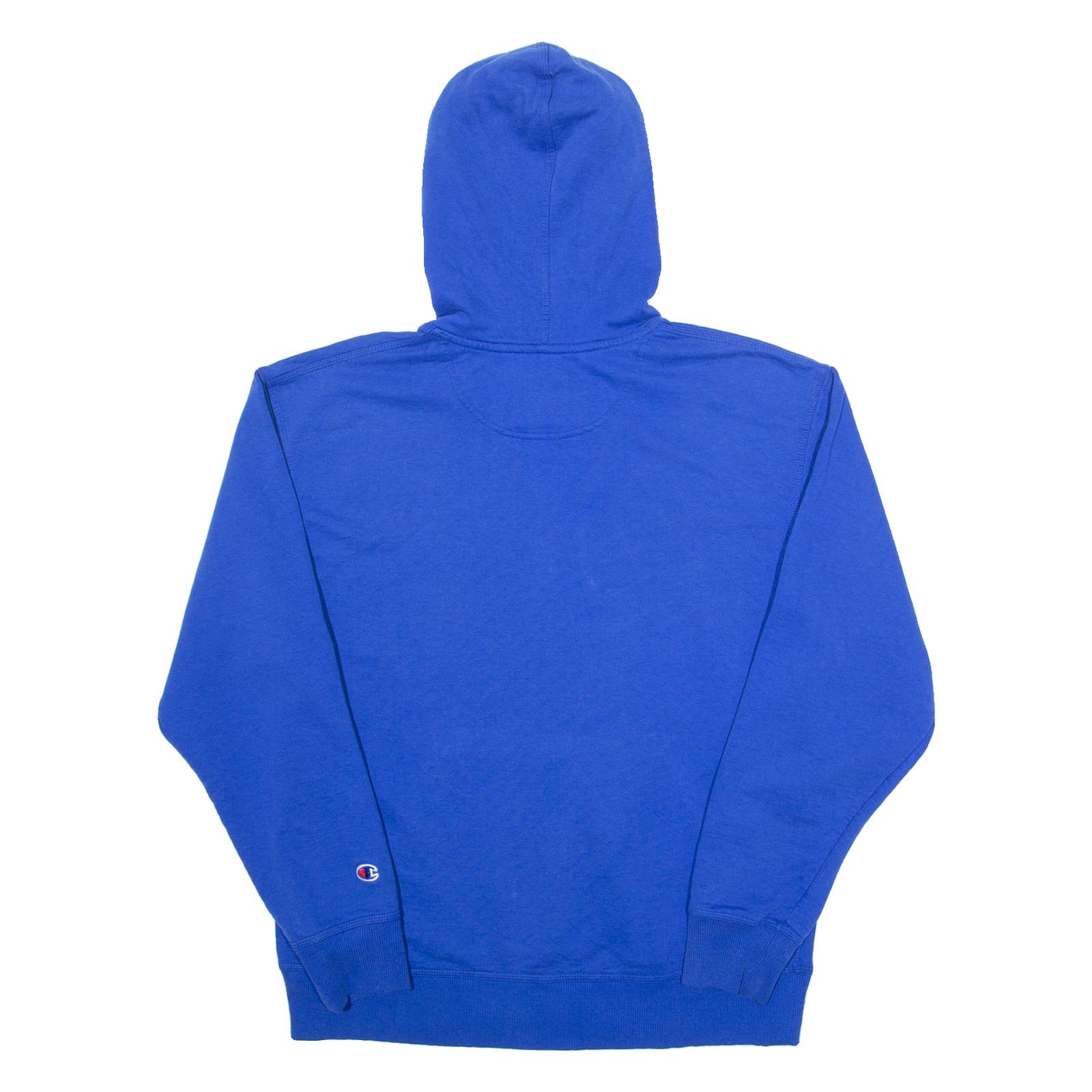 CHAMPION Mens Blue Hoodie L