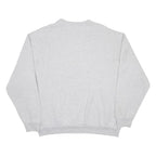 Mens Grey Sweatshirt Air Force Crew Neck L Cotton Blend Casual Pullover