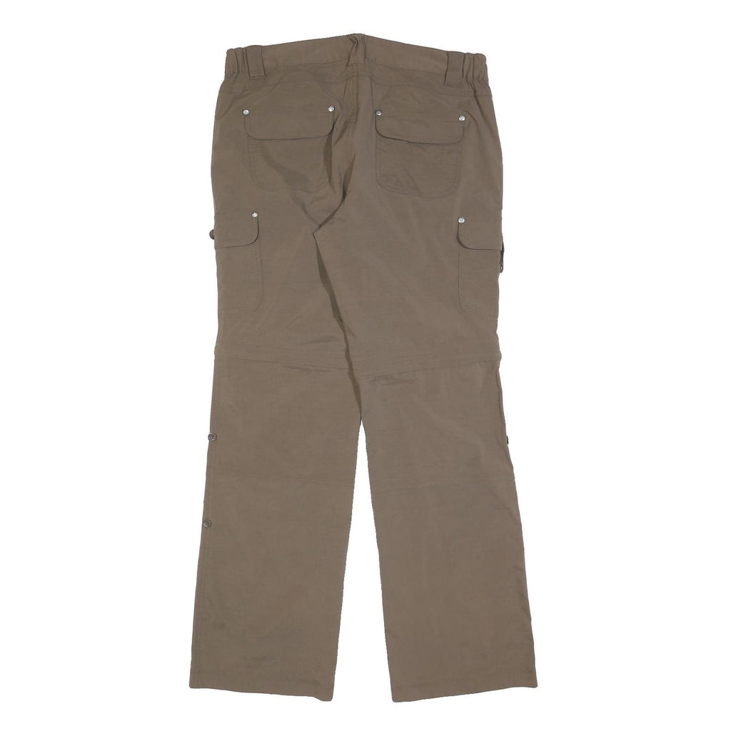 TCM Womens Regular Fit Beige Cargo Trousers W34 L32 Outdoor Casual Polyester