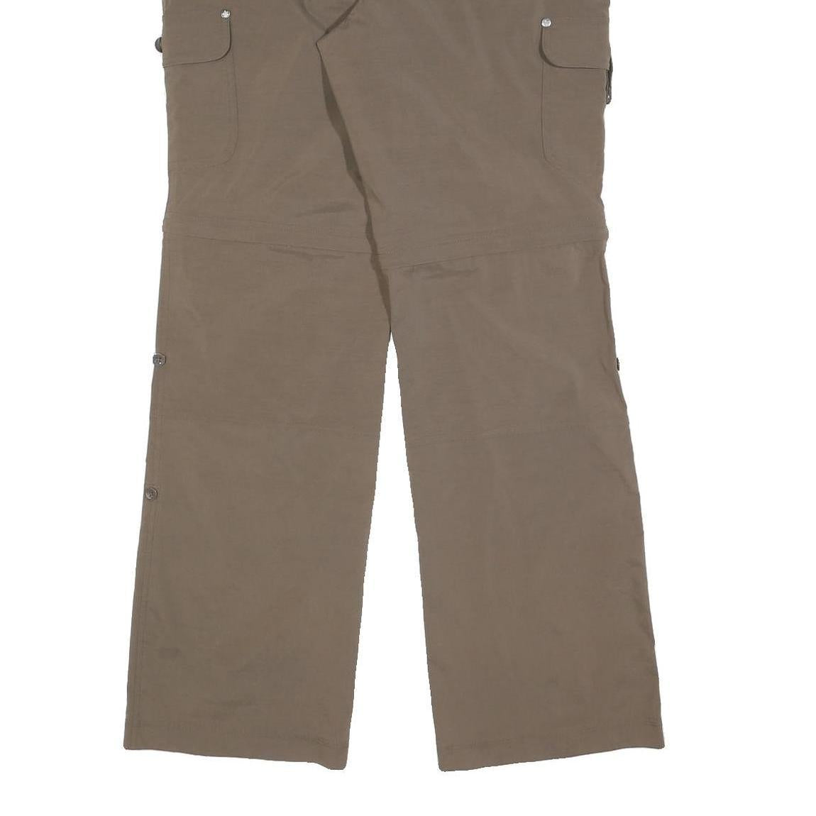 TCM Womens Regular Fit Beige Cargo Trousers W34 L32 Outdoor Casual Polyester