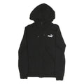 PUMA Mens Black Pullover S Zip Hoodie Cotton Casual Sportswear