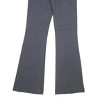 Womens Slim Fit Navy Blue Jeans Cotton Zip W26 L33 Button Pocket Detail