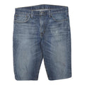 LEVI'S Mens Denim Blue Casual Shorts L W36 Cotton Blend Classic Fit