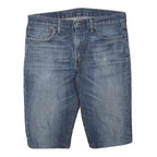 LEVI'S Mens Denim Blue Casual Shorts L W36 Cotton Blend Classic Fit