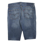 LEVI'S Mens Denim Blue Casual Shorts L W36 Cotton Blend Classic Fit
