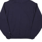 CHAMPION Mens Navy Washington Huskies Pullover Hoodie S Cotton Blend