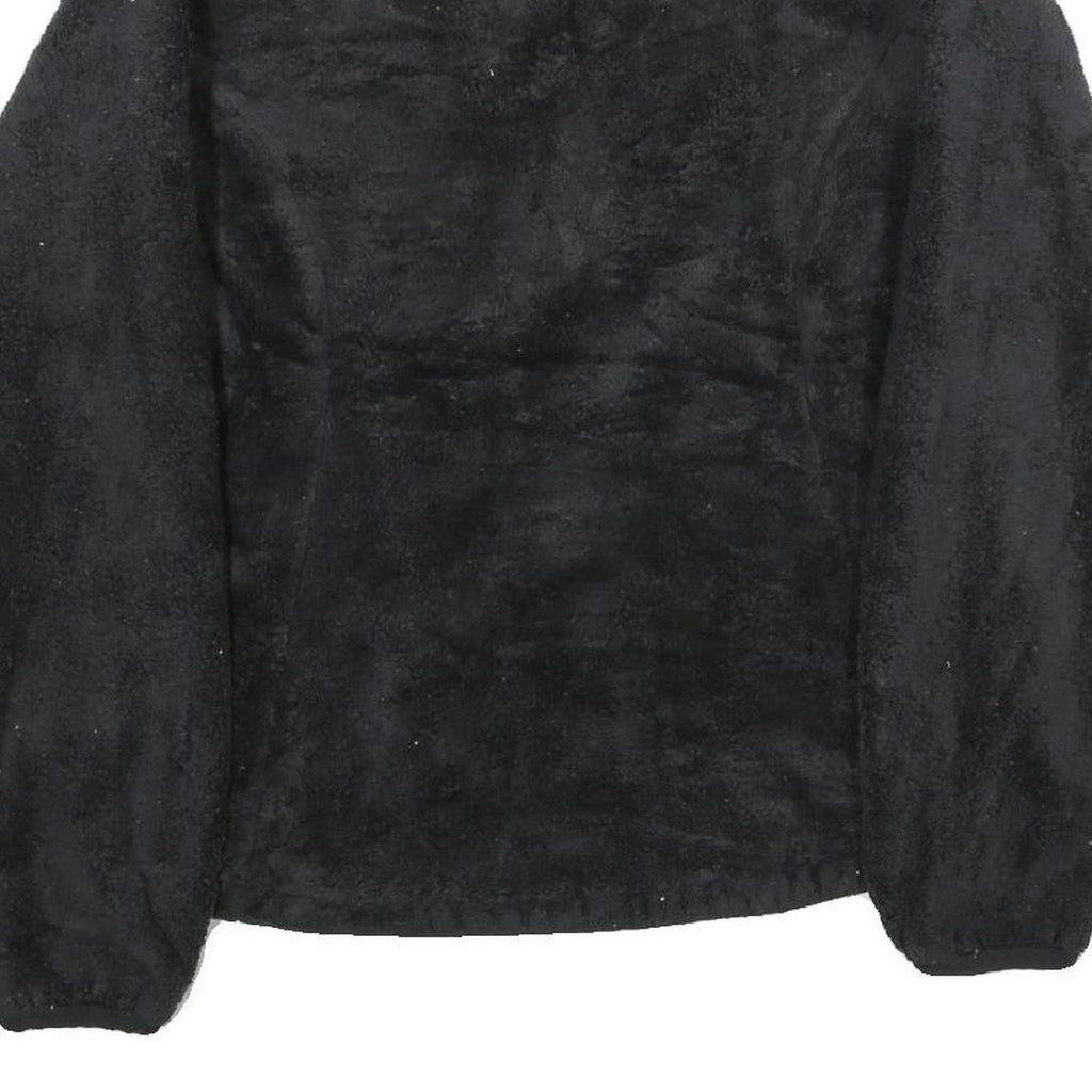 THE NORTH FACE Womens Black Jacket M Polyester Fleece Soft Warm Zip Up Outdoor