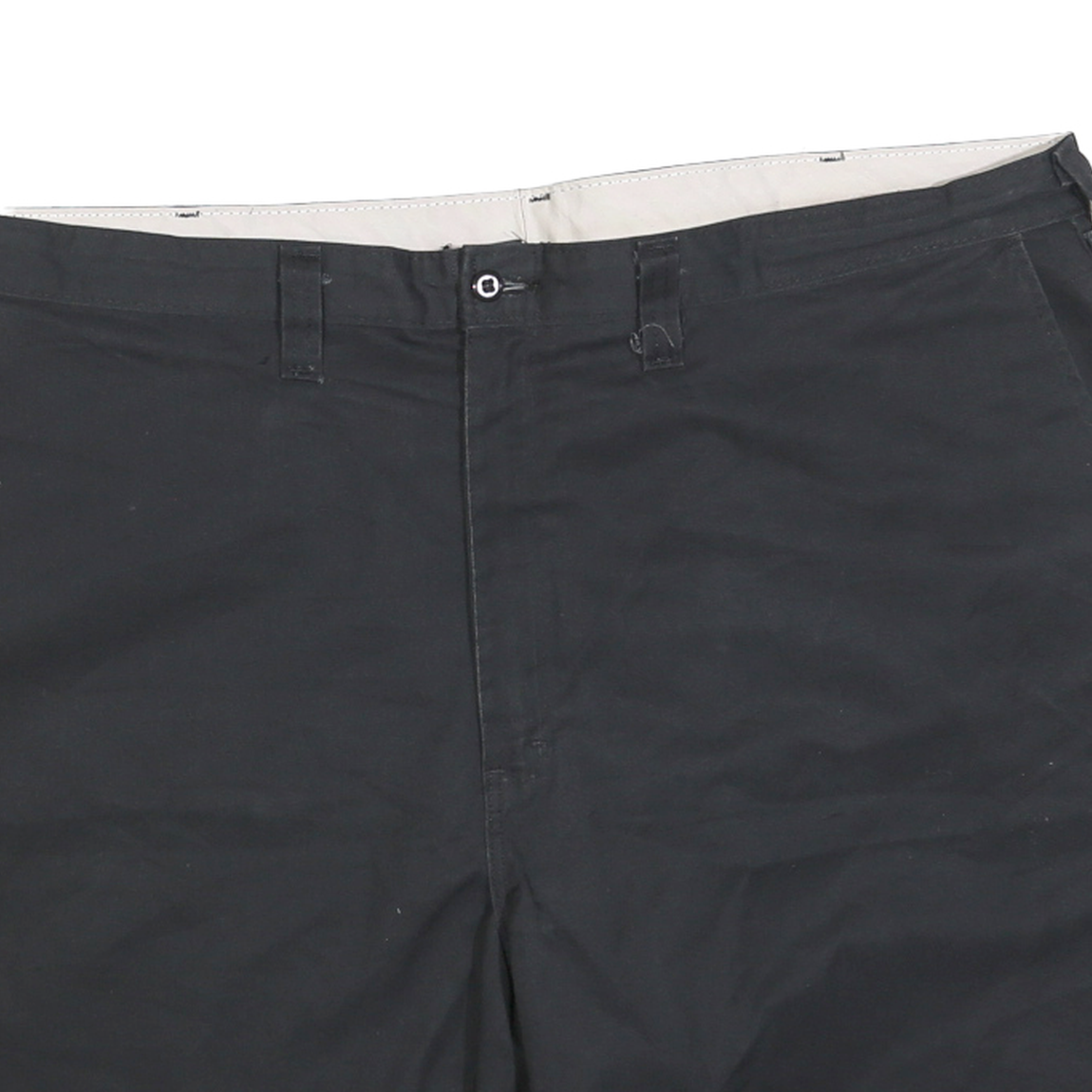 DICKIES Mens Black Casual Shorts 2XL W44 Cotton Blend Comfortable