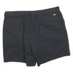 DICKIES Mens Black Casual Shorts 2XL W44 Cotton Blend Comfortable