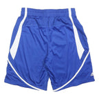 ADIDAS Womens Shorts Blue Sports Casual Regular UK 14 W30 Polyester