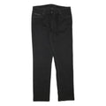 LEVI'S Womens Jeans Black Slim Skinny Denim W32 L30 Stylish Zip Closure