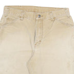 DICKIES Mens Shorts Beige Casual L W32 Cotton Blend Workwear Utility