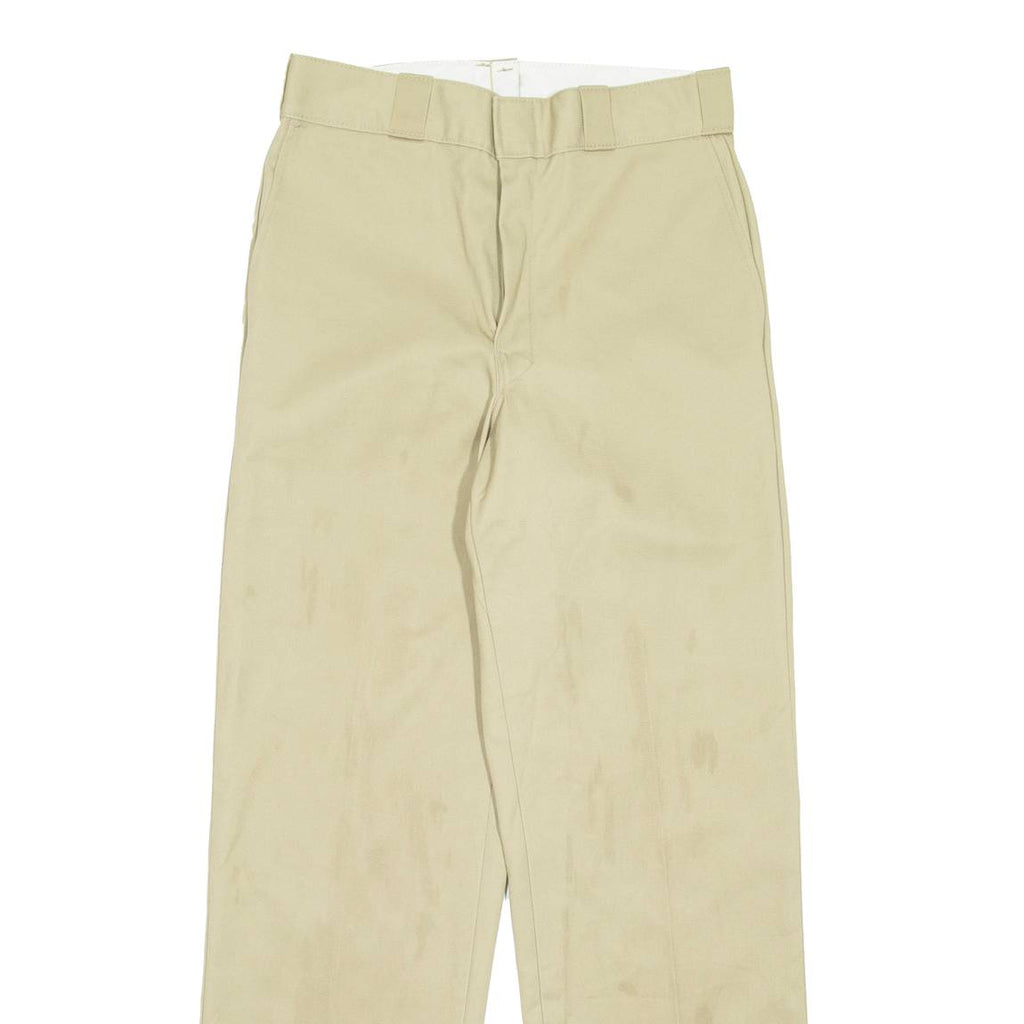DICKIES Womens Trousers Beige Regular Straight W31 L30