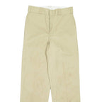 DICKIES Womens Trousers Beige Regular Straight W31 L30