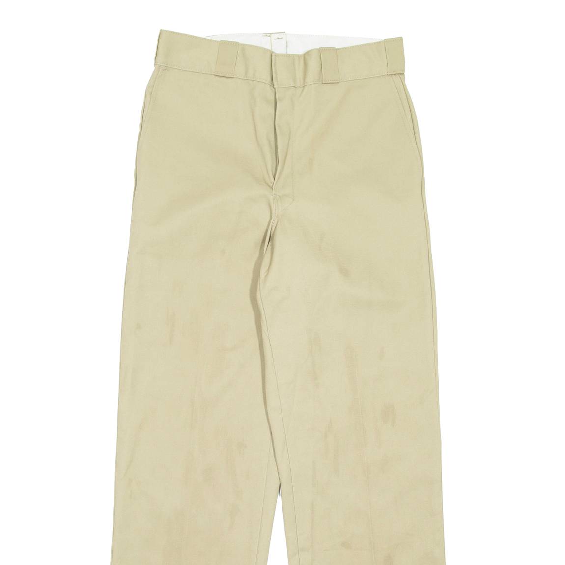 DICKIES Womens Trousers Beige Regular Straight W31 L30