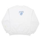 JERZEES Womens White La Habra High School Football Highlanders Crew Neck XL