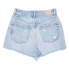BERSHKA Womens Denim Shorts Blue XS W25