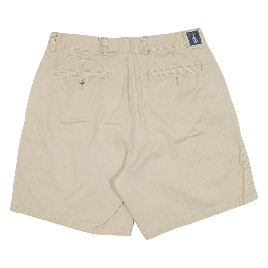 NAUTICA Mens Chino Shorts Beige M W33