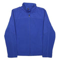 STARTER Mens Blue Jacket S Polyester Plain Zip Casual Lightweight