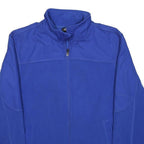 STARTER Mens Blue Jacket S Polyester Plain Zip Casual Lightweight