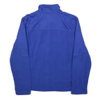 STARTER Mens Blue Jacket S Polyester Plain Zip Casual Lightweight
