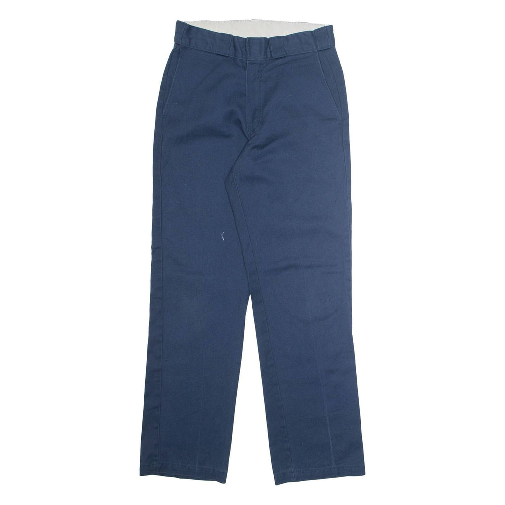 DICKIES Chino Mens Trousers Blue Regular Straight W38 L31