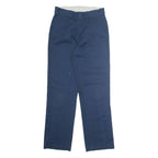 DICKIES Chino Mens Trousers Blue Regular Straight W38 L31