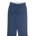 DICKIES Chino Mens Trousers Blue Regular Straight W38 L31