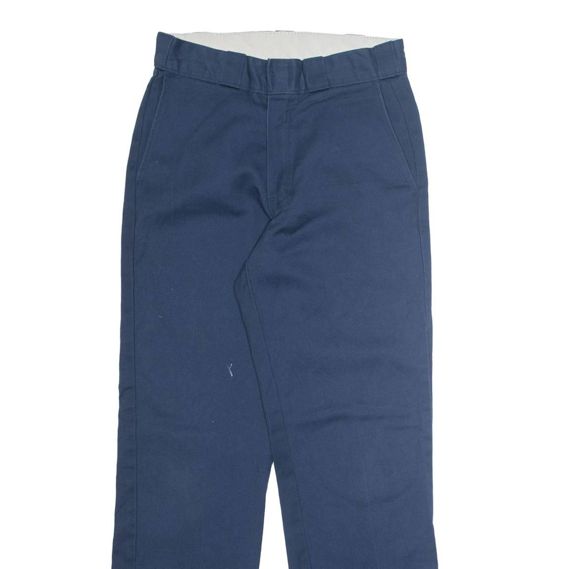 DICKIES Chino Mens Trousers Blue Regular Straight W38 L31