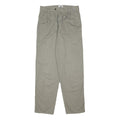 AVANTI Mens Cotton Beige Regular Fit Straight Leg Trousers W30 L32 Casual Wear