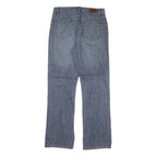 CALVIN KLEIN JEANS Womens Regular Fit Straight Blue Denim W30 L31 Classic Zip