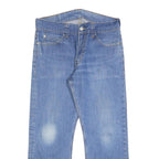 LEVI'S 506 Mens Jeans Blue Regular Straight Denim Medium W32 L25 Classic Fit Zip