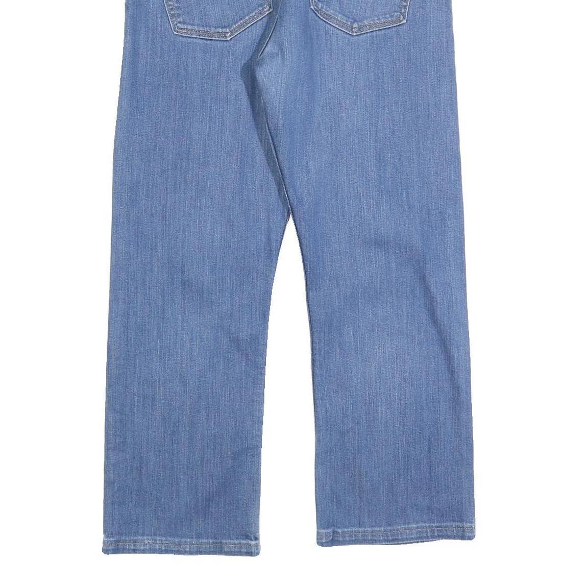 LEVI'S 506 Mens Jeans Blue Regular Straight Denim Medium W32 L25 Classic Fit Zip